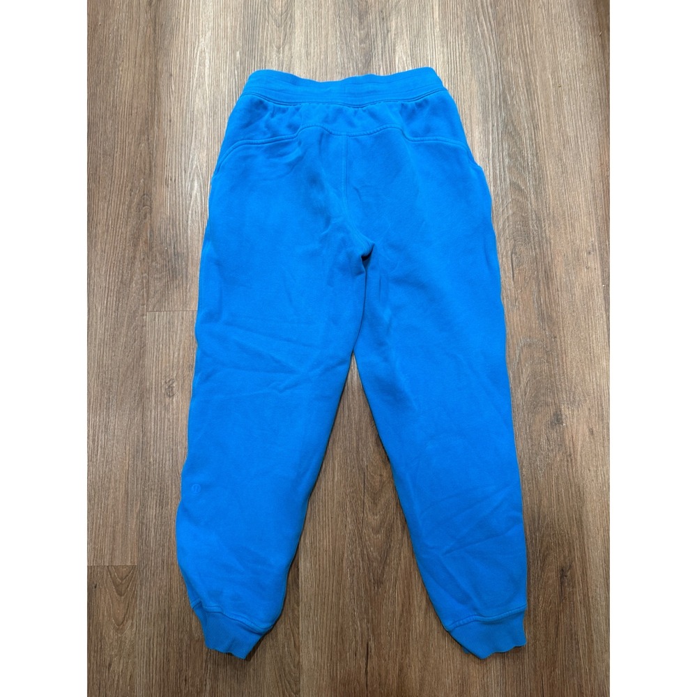 Lululemon‎ Scuba High-Rise Joggers Poolside Blue Fleece Pants Size 4 LW5DQRS